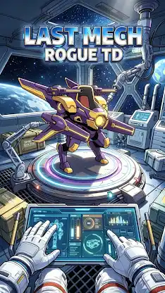 Last Mech:Rogue Defense screenshot 1