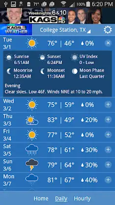 KAGS HD Weather screenshot 2