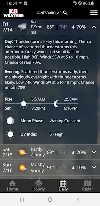 KAIT Region 8 Weather screenshot 3