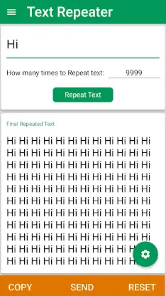 Text Repeater: Repeat Text 10K screenshot 4