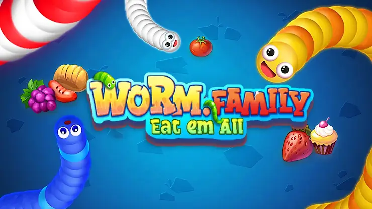 Worm Family - Eat em All screenshot 1