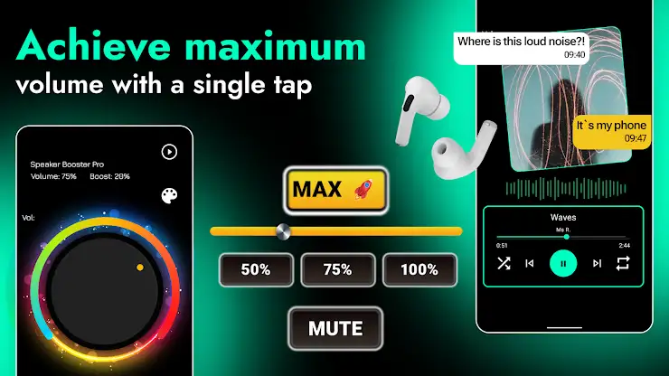Volume Booster for Headphones screenshot 1