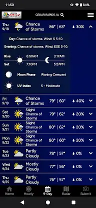 KCRG-TV9 First Alert Weather screenshot 3
