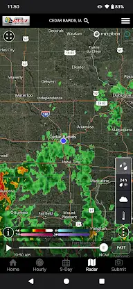 KCRG-TV9 First Alert Weather screenshot 4