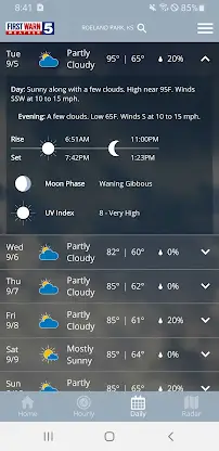 KCTV5 First Warn 5 Weather screenshot 3