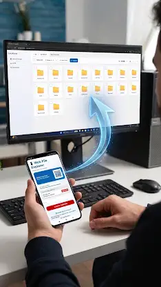 Mobile To Pc File Transfer screenshot 1