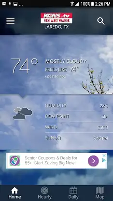 KGNS WEATHER screenshot 1