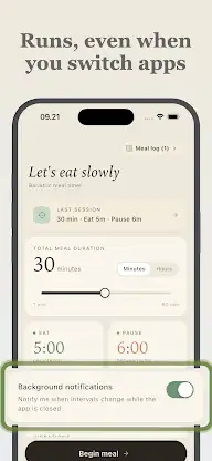 Bariatric Meal Timer screenshot 3