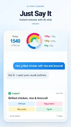 MacroChat - AI Macro Tracker screenshot 1