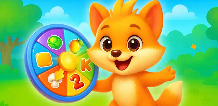 Pre K Preschool: Kids Spinner — Android game banner