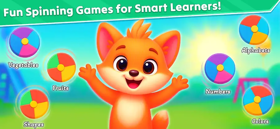 Pre K Preschool: Kids Spinner screenshot 5