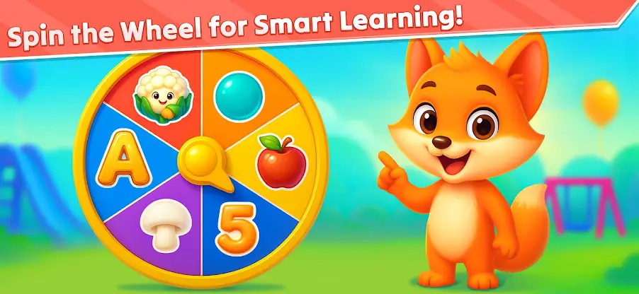 Pre K Preschool: Kids Spinner screenshot 1