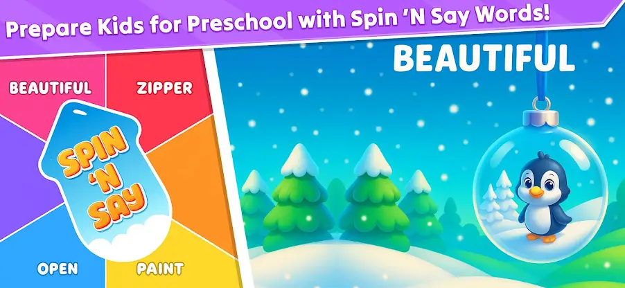 Pre K Preschool: Kids Spinner screenshot 3