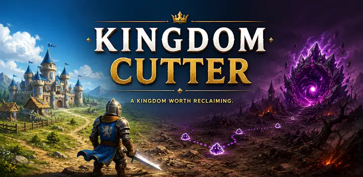 Kingdom Cutter: Cut & Conquer — Android game banner