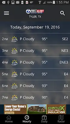 KLTV First Alert Weather screenshot 4