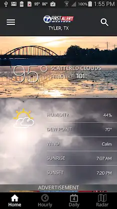KLTV First Alert Weather screenshot 1