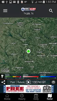 KLTV First Alert Weather screenshot 2