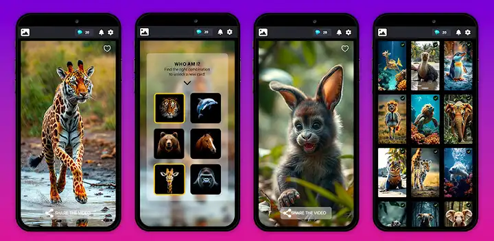 Animal Mix: Videos (Full) — Android game banner
