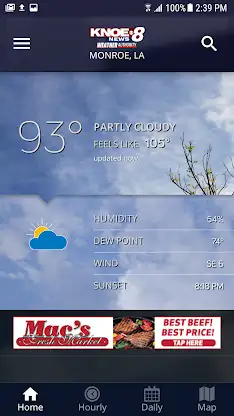 KNOE Weather screenshot 1