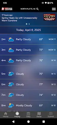 KNOP News 2 Weather screenshot 2
