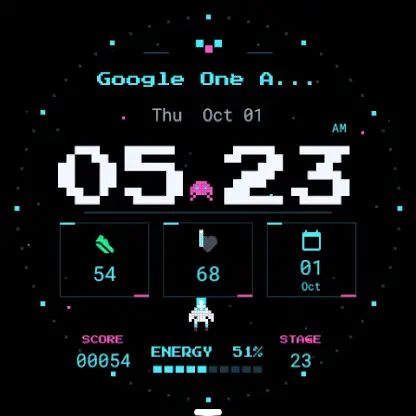Retro Blitz - Watch Face screenshot 3