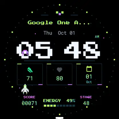 Retro Blitz - Watch Face screenshot 4