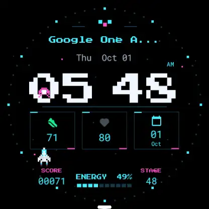 Retro Blitz - Watch Face screenshot 5