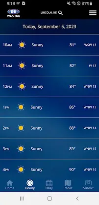 10/11 NOW Weather screenshot 2