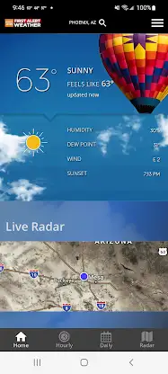 AZFamily's First Alert Weather screenshot 1