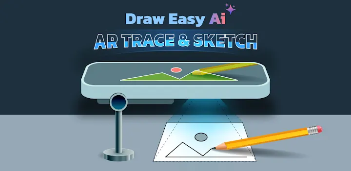 Draw Easy AI: AR Trace Sketch — Android app banner