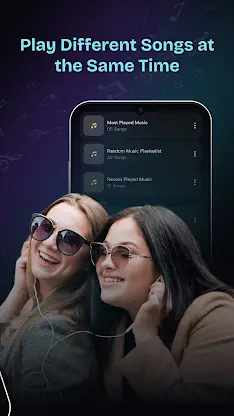 Dual Music Player: Left Right screenshot 3