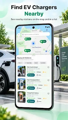 EV Charging Map: Find Stations screenshot 1