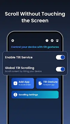 Auto Scroll by Phone Tilt screenshot 1