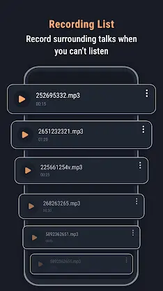 Safe Hearing: Recording Aid screenshot 4