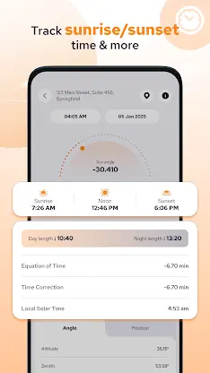 Solar & Sun Position Tracker screenshot 5