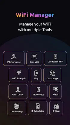 WiFi Manager & Data Monitor screenshot 1