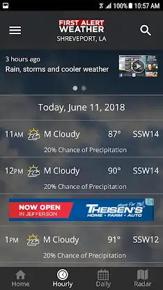 KSLA First Alert Weather screenshot 3