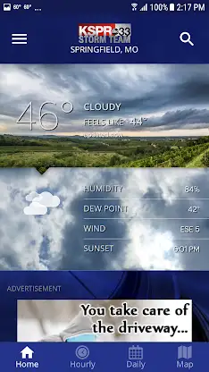 KSPR Weather screenshot 2