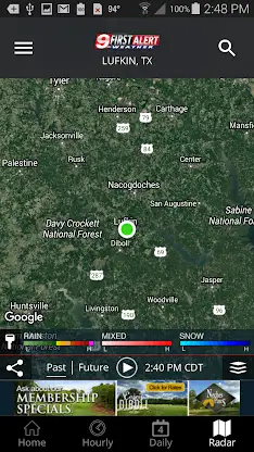 KTRE 9 First Alert Weather screenshot 4