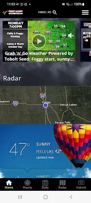 VNL Weather screenshot 1