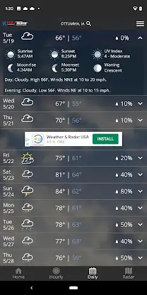 KYOU First Alert Weather screenshot 2