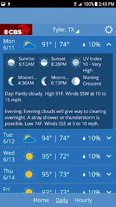 KYTX Weather screenshot 2