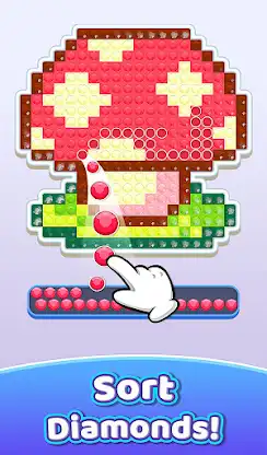 Diamond Coloring: Sort Puzzle screenshot 1