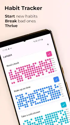 Habit tracker - LaHabit screenshot 1
