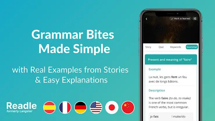 Readle: Learn Languages Daily screenshot 7
