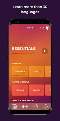 Drops: Learn French screenshot 1