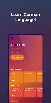 Drops: Learn German screenshot 1