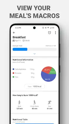Nutrito - Calorie Counter screenshot 3