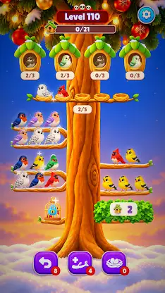 Cozy Bird Sort screenshot 5