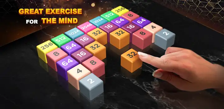 Merge Block - 2048 Puzzle — Android game banner